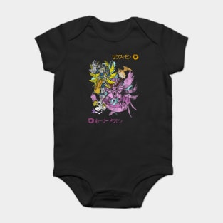 The seraph and the holy dragon Baby Bodysuit